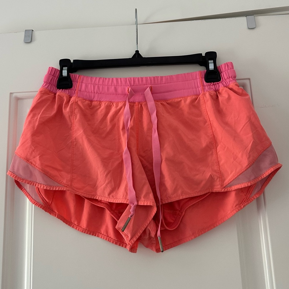 RARE! Pink and Orange Lululemon Shorts!